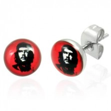 Uhani iz nerjavečega jekla - Che Guevara, 7 mm